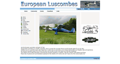 Desktop Screenshot of europeanluscombes.org.uk
